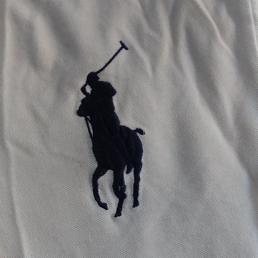 Ralph Lauren red white blue polo shirt
